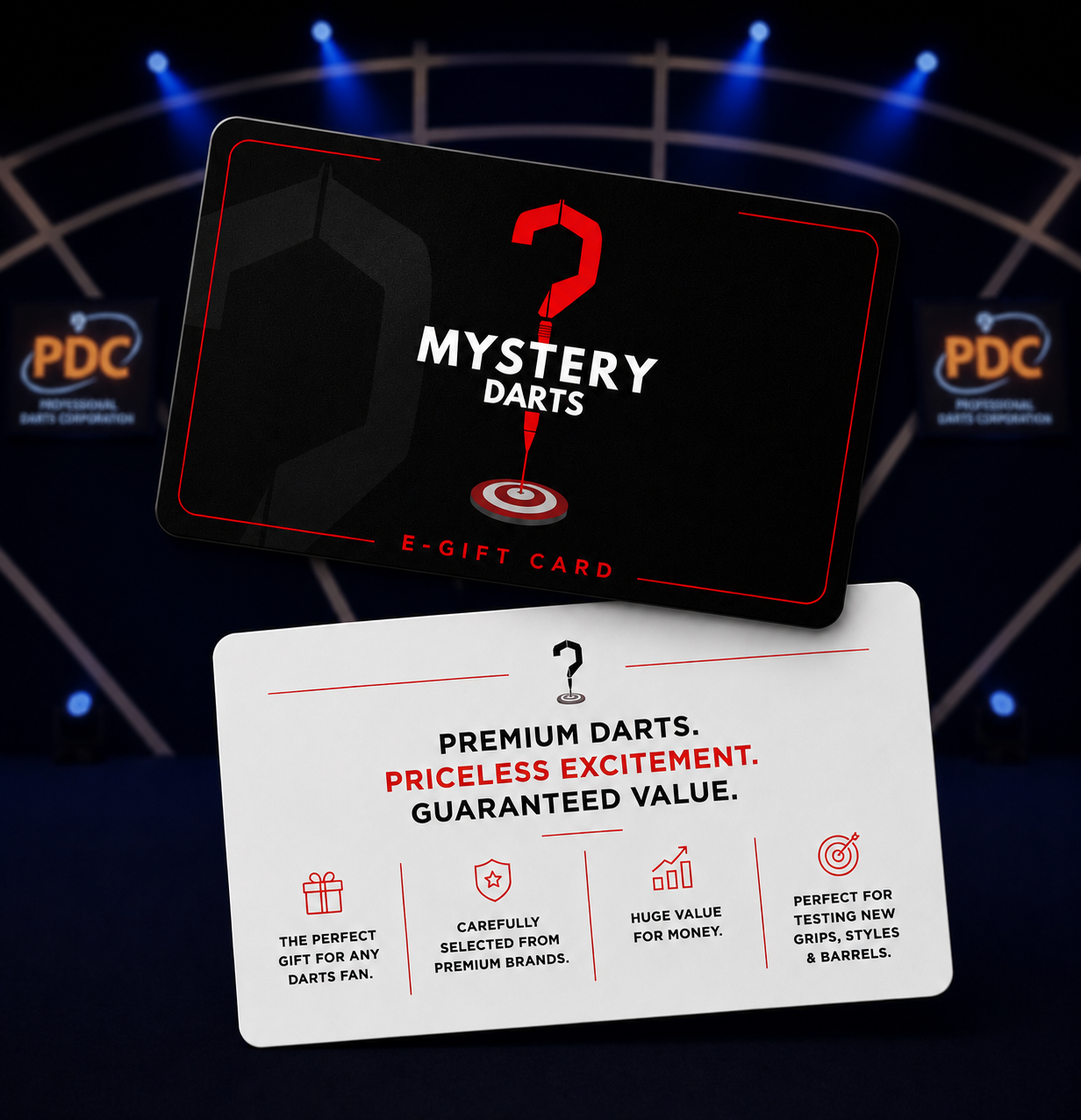 The Mystery Darts Gift Card